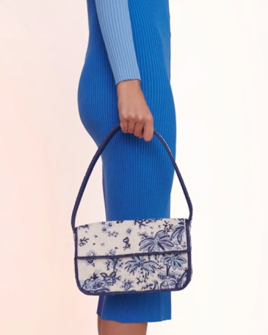 STAUD TOMMY BEADED BAG TOILE DE PUP - Image 2