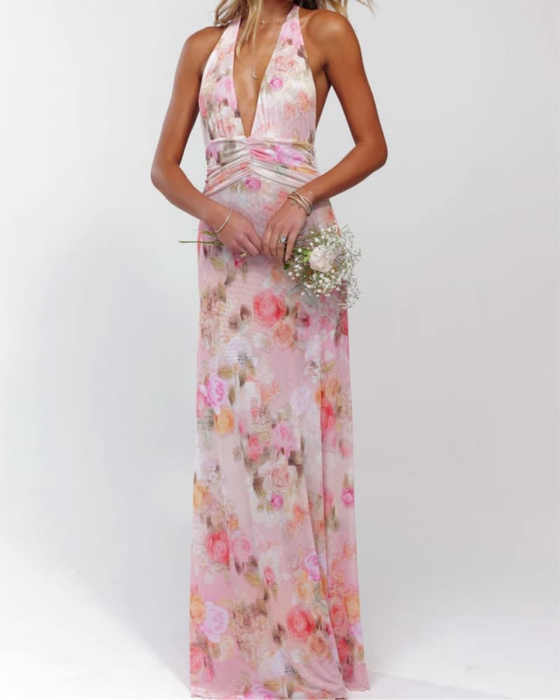 Resa Floral Dress  - Image 2