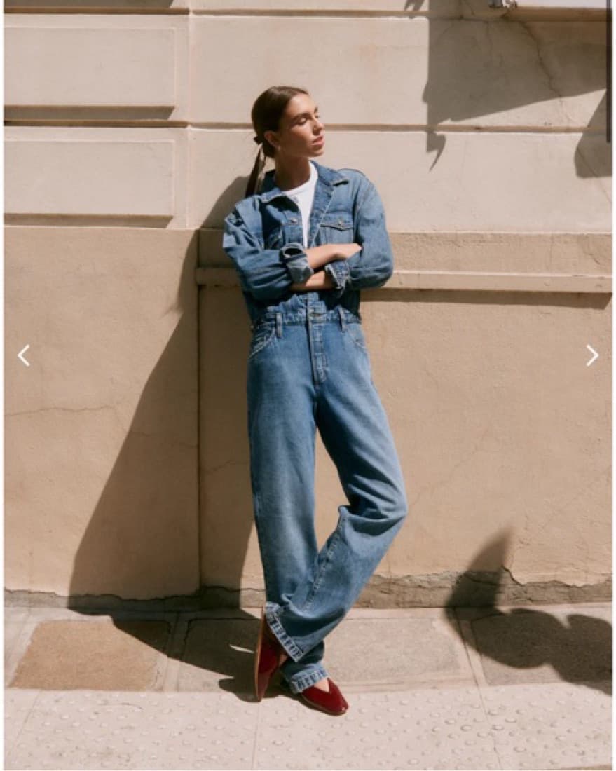 Denim Jumpsuit - Image 3