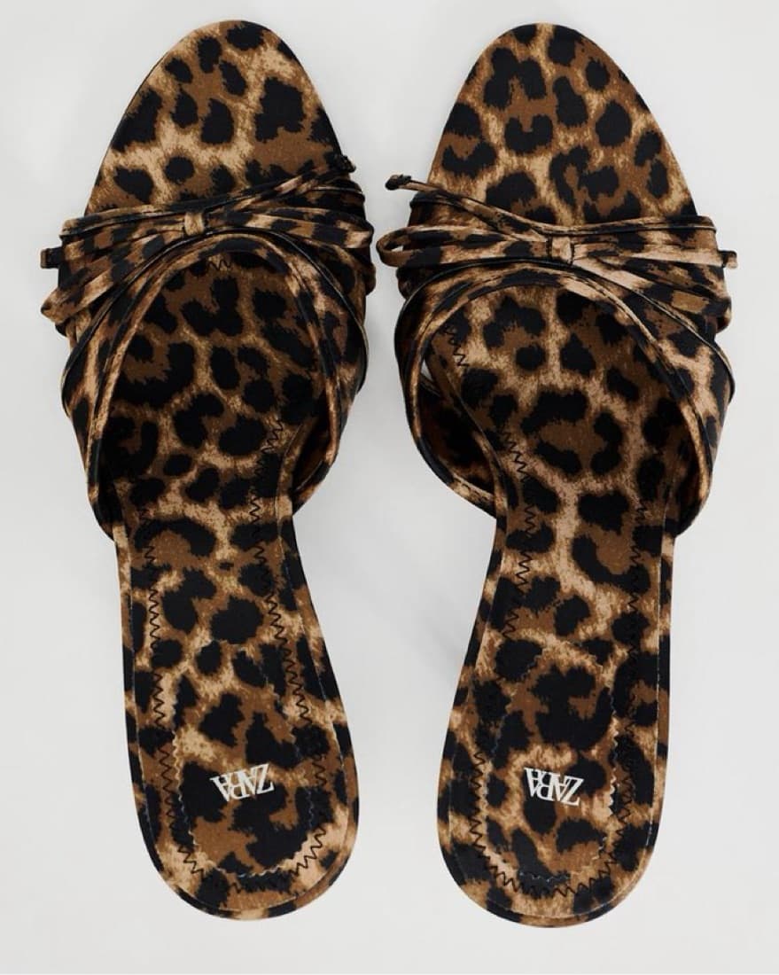 Leopard Print Kitten Heel - Image 2