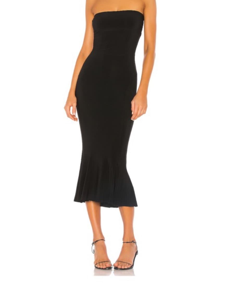 Norma Kamali Strapless Fishtail Dress - Image 1