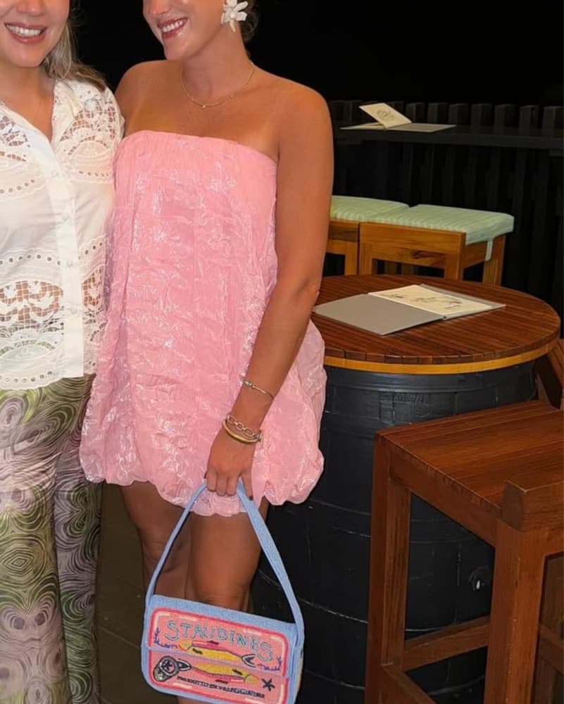 Zara Pink Bubble Dress  - Image 1