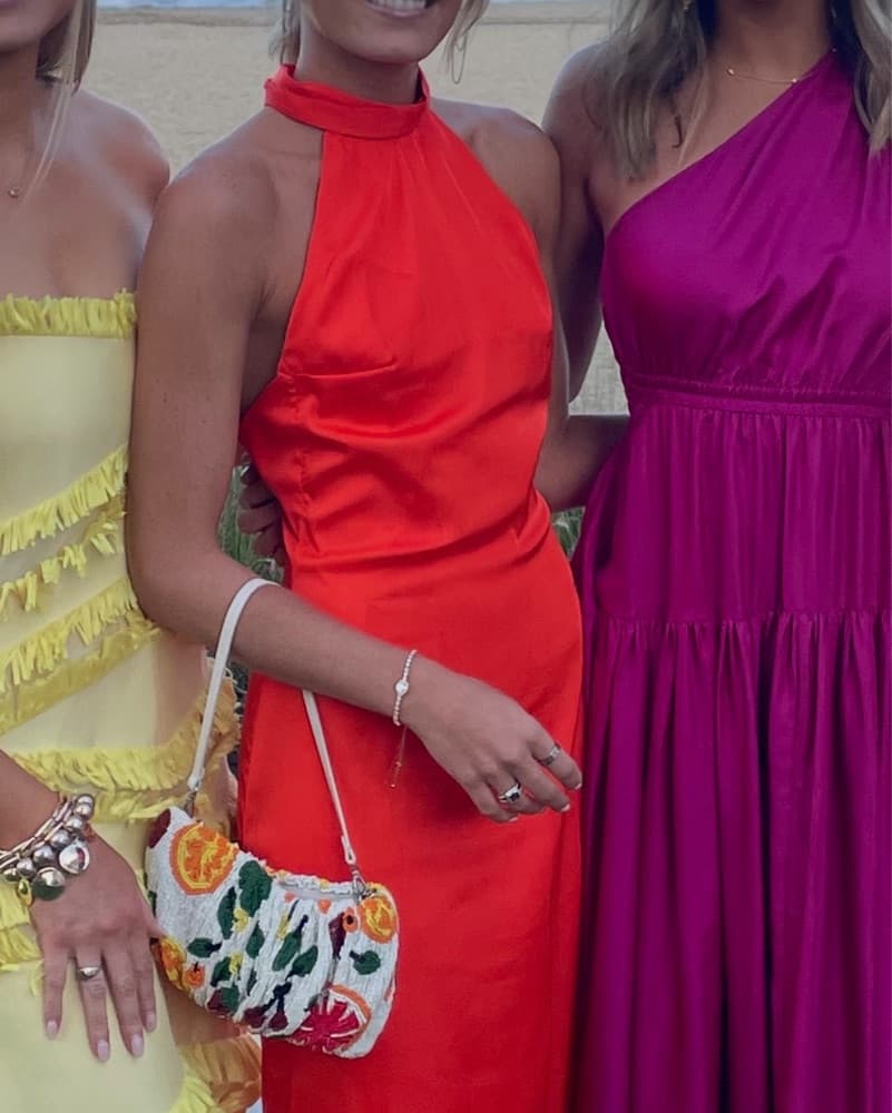 Silk Maxi Dress - Image 1