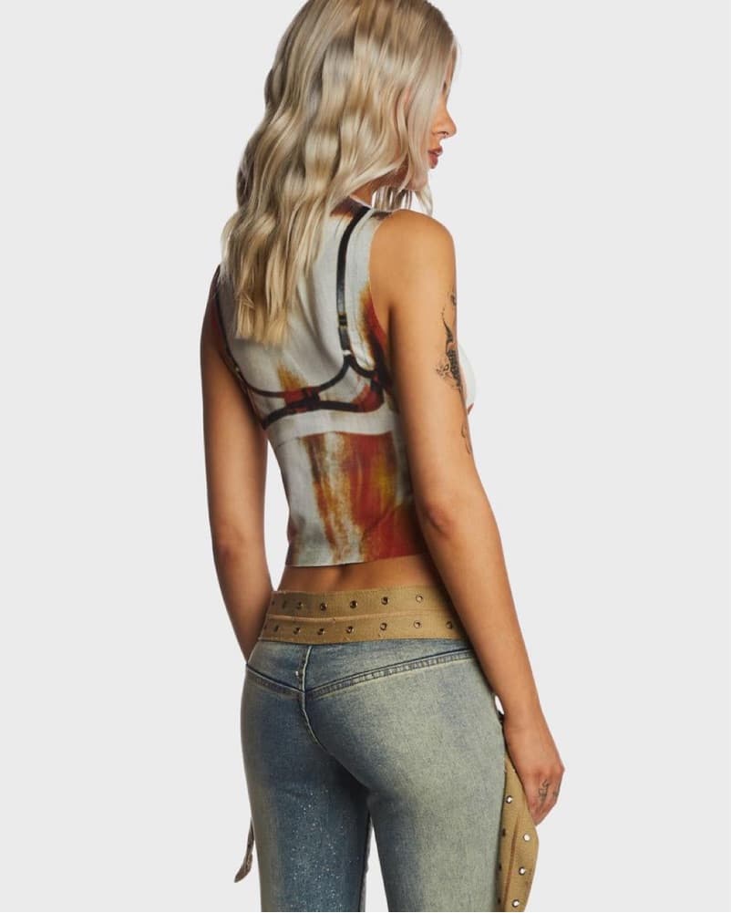 Jaded London Bare All Tank - Image 4