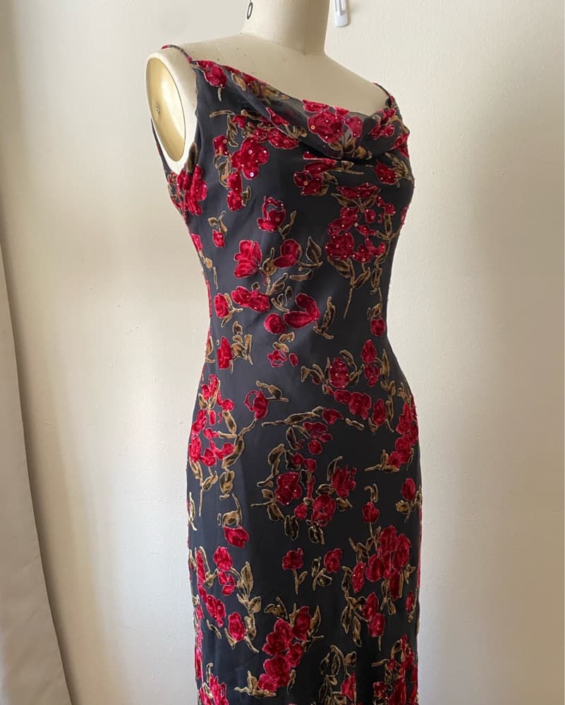 Vintage Alex Evenings Beaded Dress - Image 6