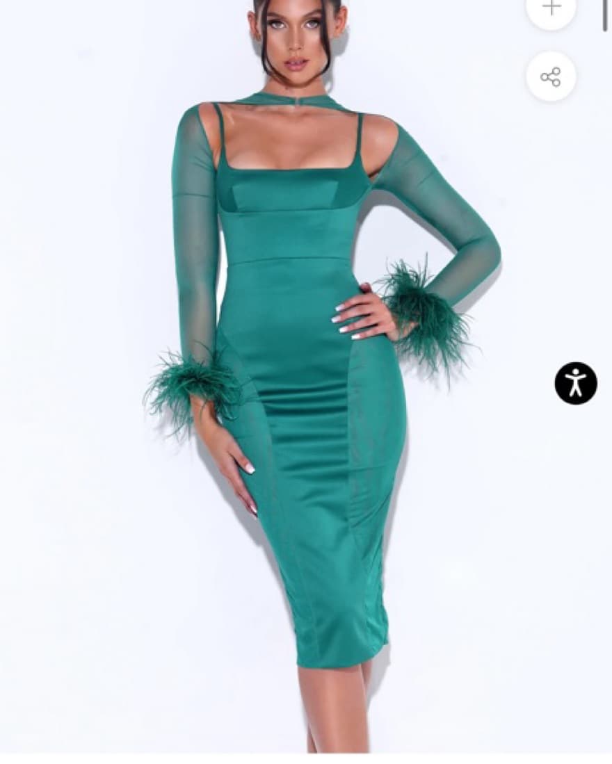 Green Miss Circle Dress - Image 1