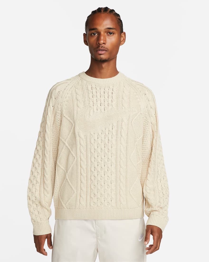 Nike Cable Knit Sweater  - Image 1