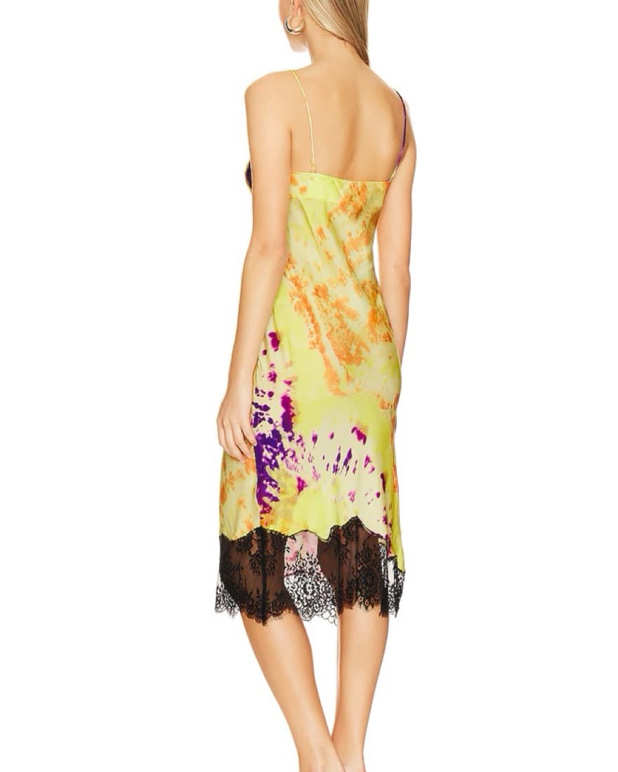 Emilia Midi Dress in Multi Vesper  - Image 2