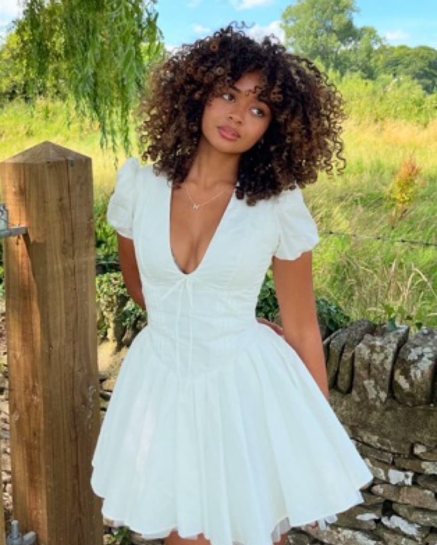 HOUSE OF CB FARM GIRL DRESS - Image 1