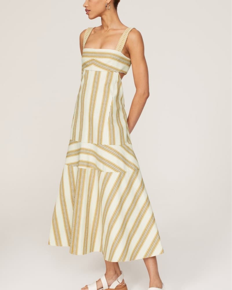 Alexis Mercier Dress - Gold - Image 4