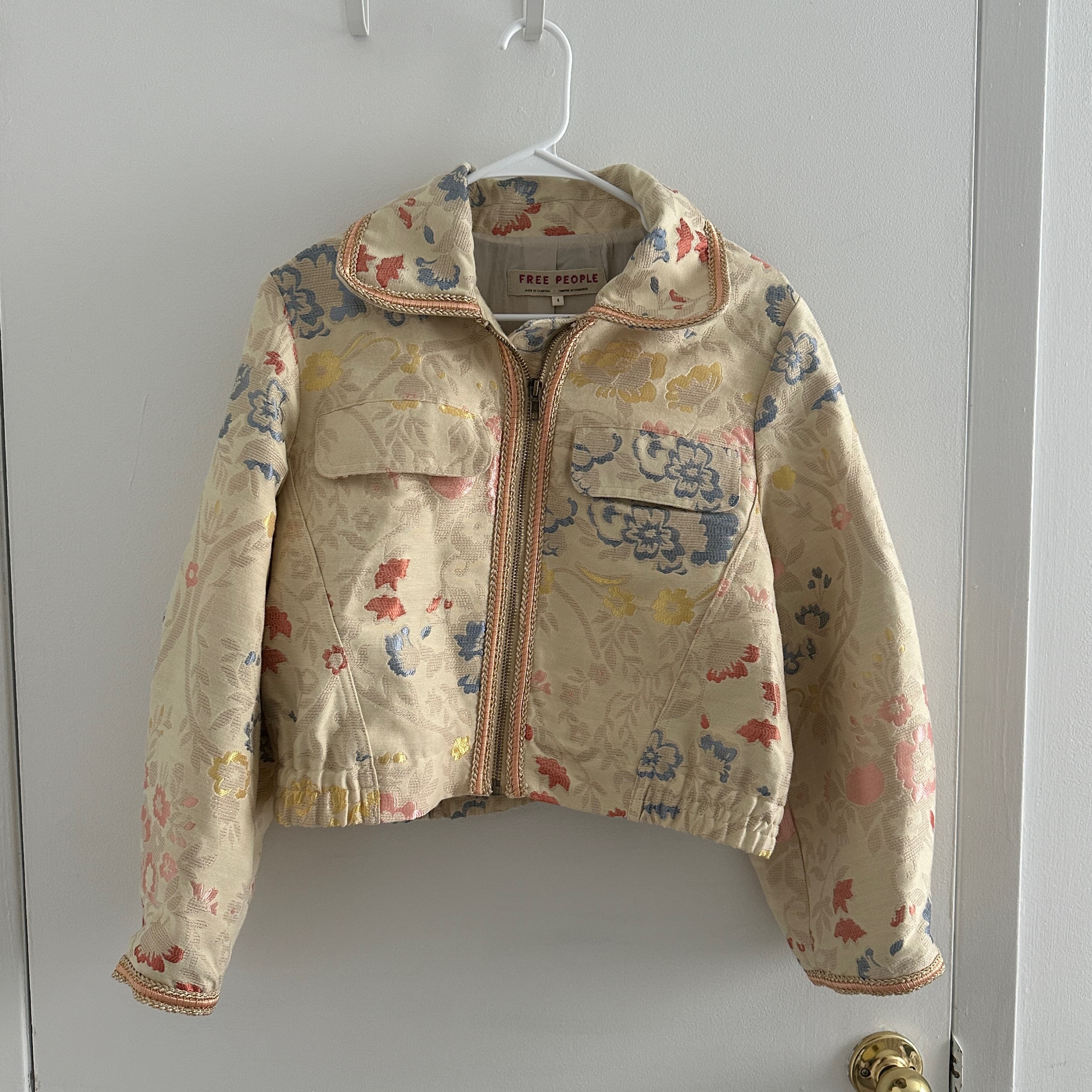 Free People Margot Floral Jacket - Image 5