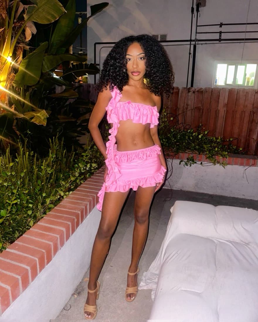 Shein Flirty Pink two Piece Dress - Image 2