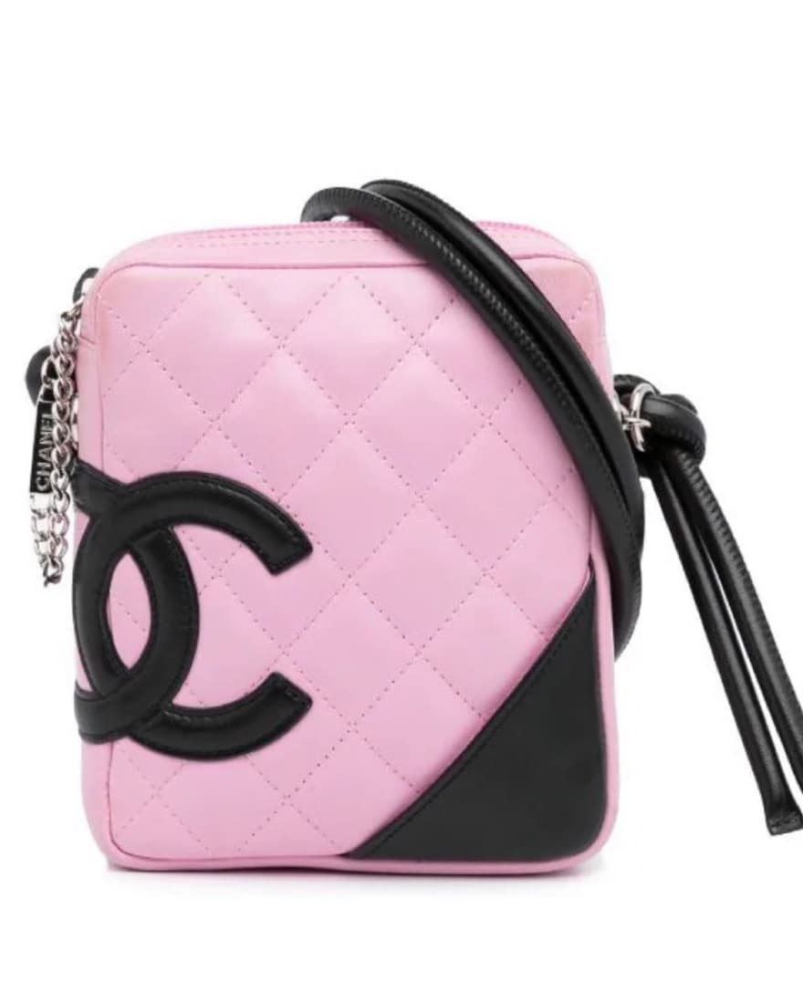 Chanel Pink Cambon line crossbody bag - Image 1