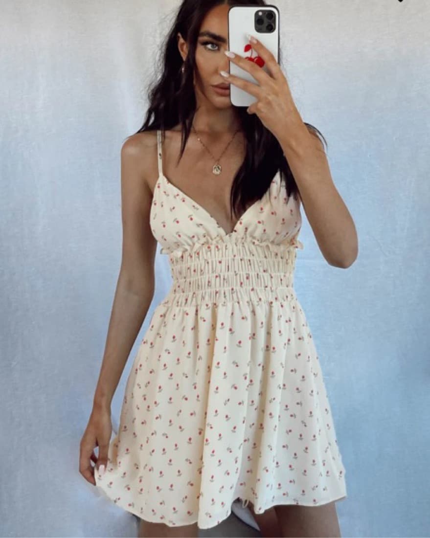 Princess Polly Rose Floral Mini Dress - Image 1