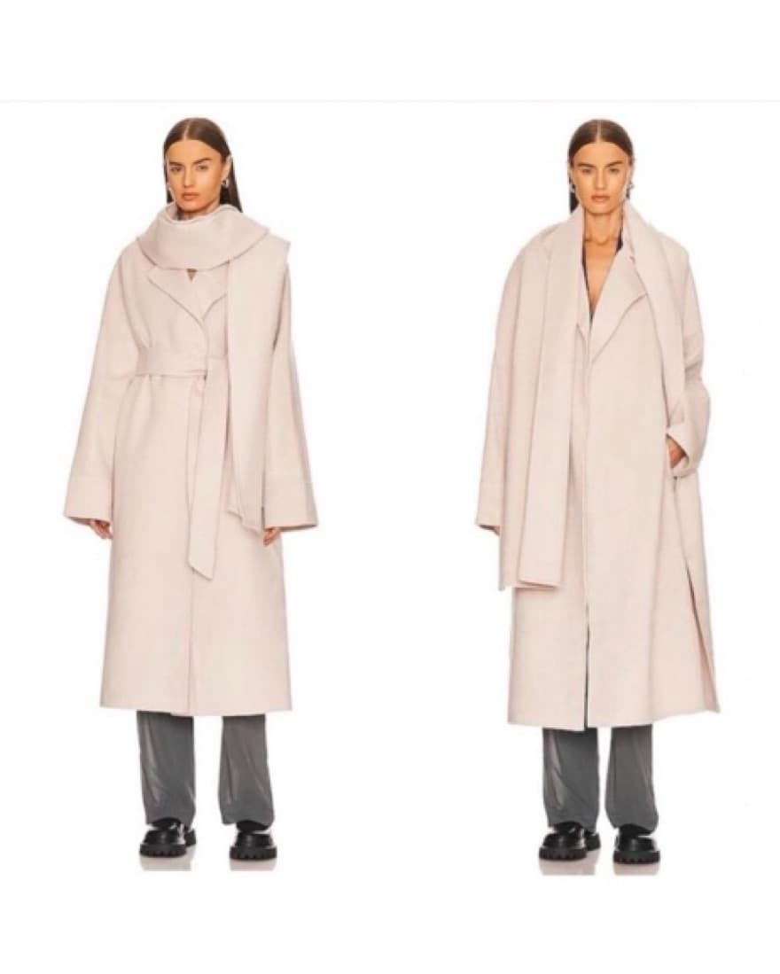 Eaves x Revolve Bellamy Wool Long Coat - Image 1