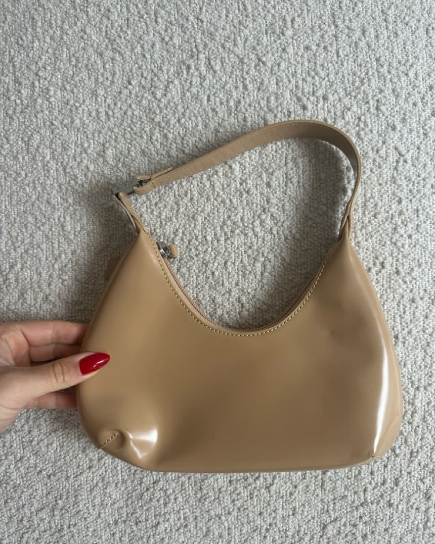 By Far Mini Amber Bag Taupe  - Image 5
