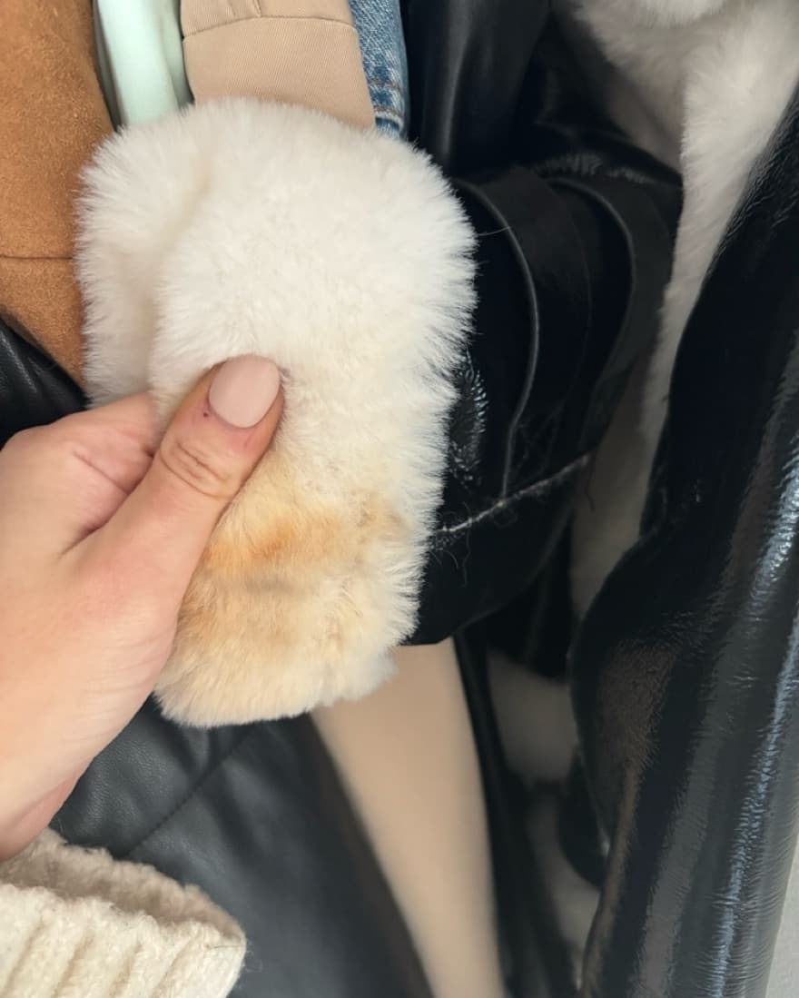 Generation Love Shearling Moto Jacket - Image 4