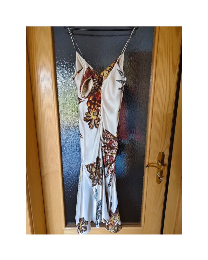 Roberto Cavalli Silk sheashell Dress - Image 1