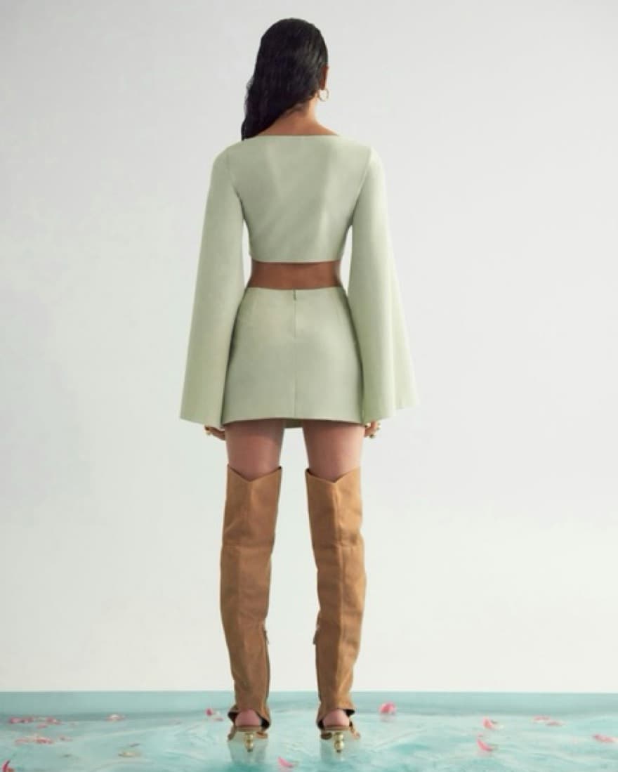 Cult Gaia Kehlani Cut Out Dress - Image 3
