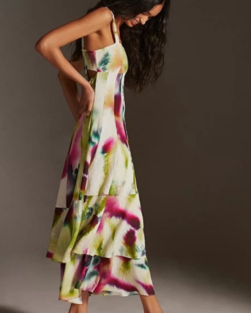 Tiered Maxi Dress - Image 3