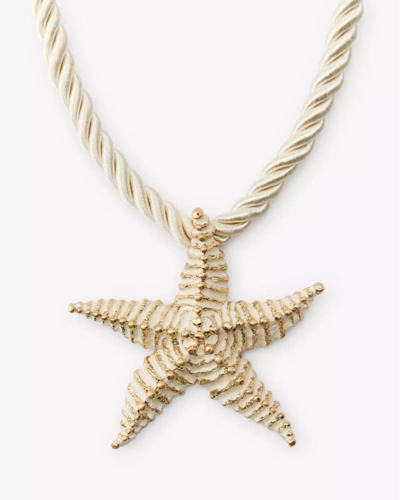 Starfish Cord Necklace - Image 2