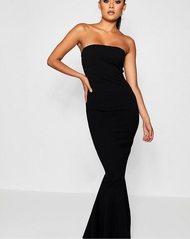 Bandeau Fishtail Dress - Image 1