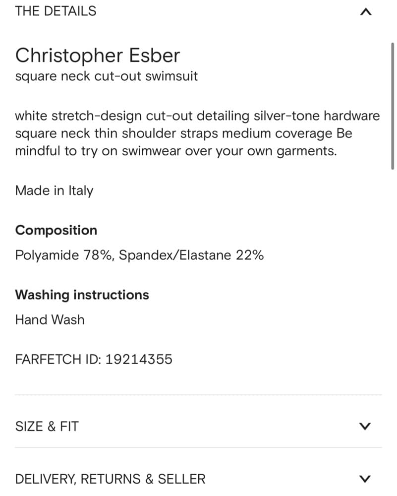 Christopher Esber square neck cut-out sw - Image 3