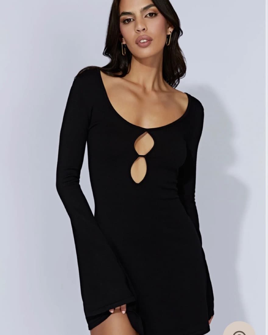 Meshki Cutout Mini Dress - Image 1