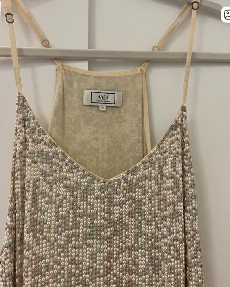 MLV Sequin Mini Dress - Image 1