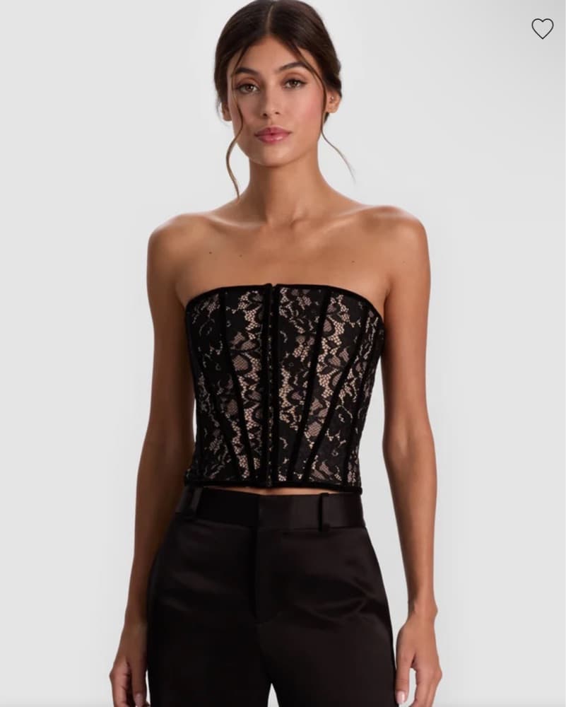 Alice And Olivia Lace Corset - Image 1