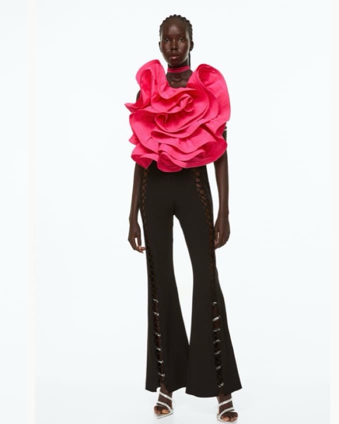 Flounced Halterneck Top - Image 4