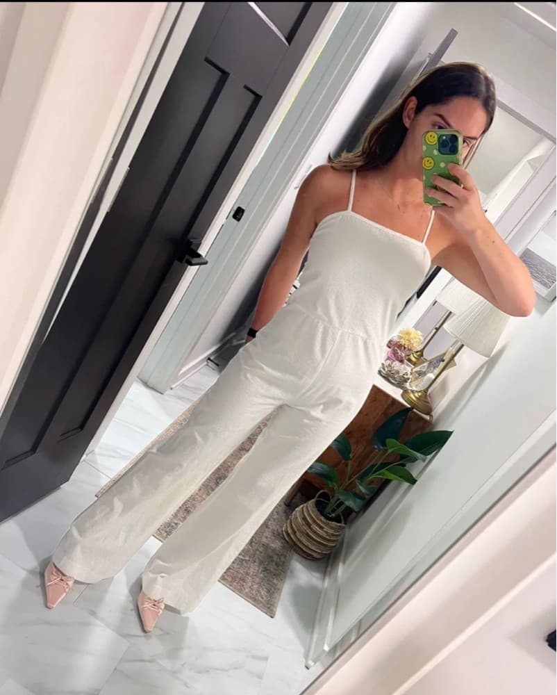 STAUD White Jumpsuit - Image 3