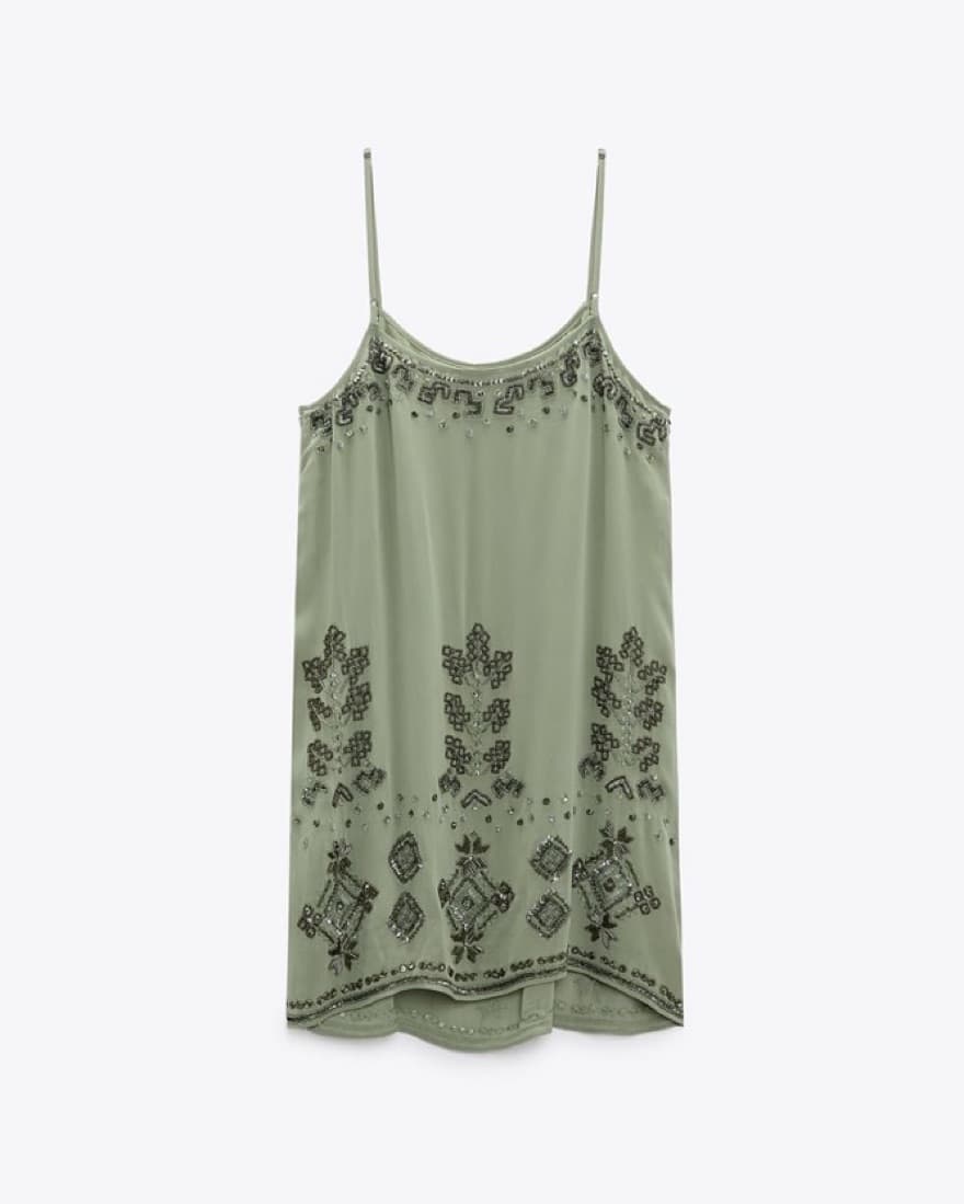 Zara Embellished Dress - Image 3