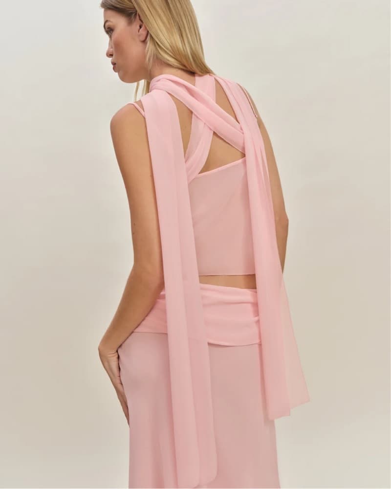 Reformation x Devon Matching Pink Set - Image 3
