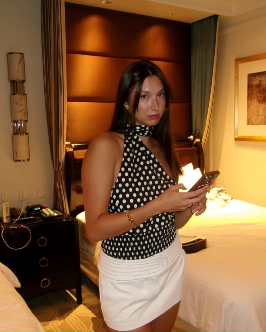 Blondita Pocka Dot Halter Top (Gwen Top) - Image 4
