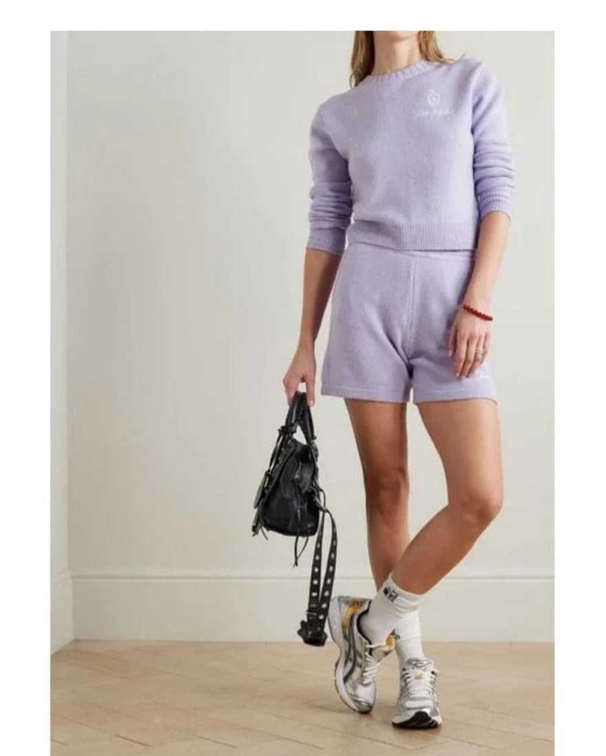 Sporty & Rich Cashmere Sweater & Shorts - Image 3