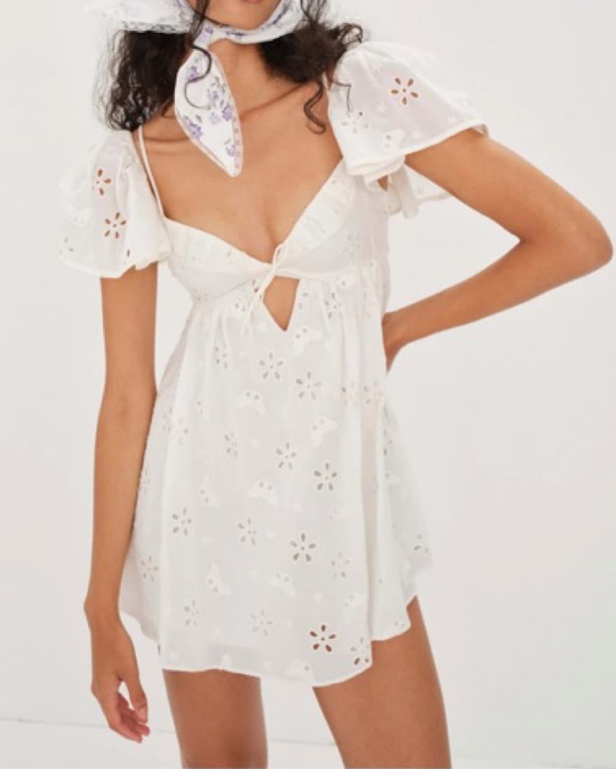 For Love And Lemons White Dress - Image 1