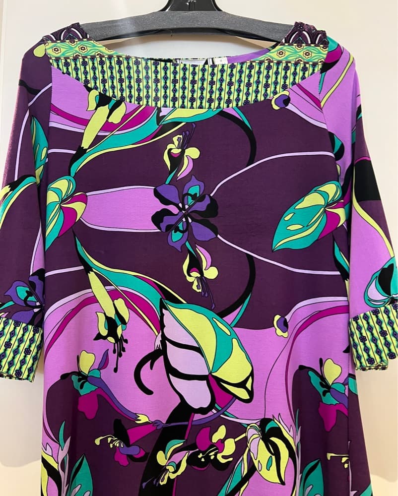 Marc Bouwer Print Stretch Dress - Image 3