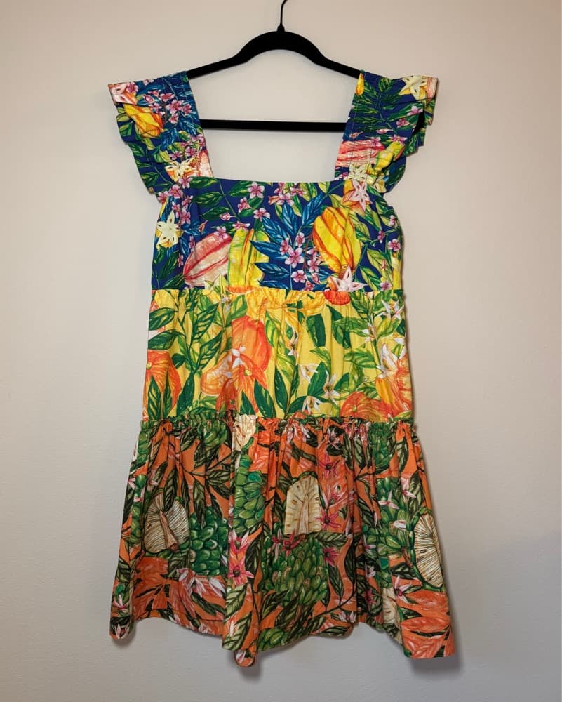 FARM Floral Mini Dress - Image 2