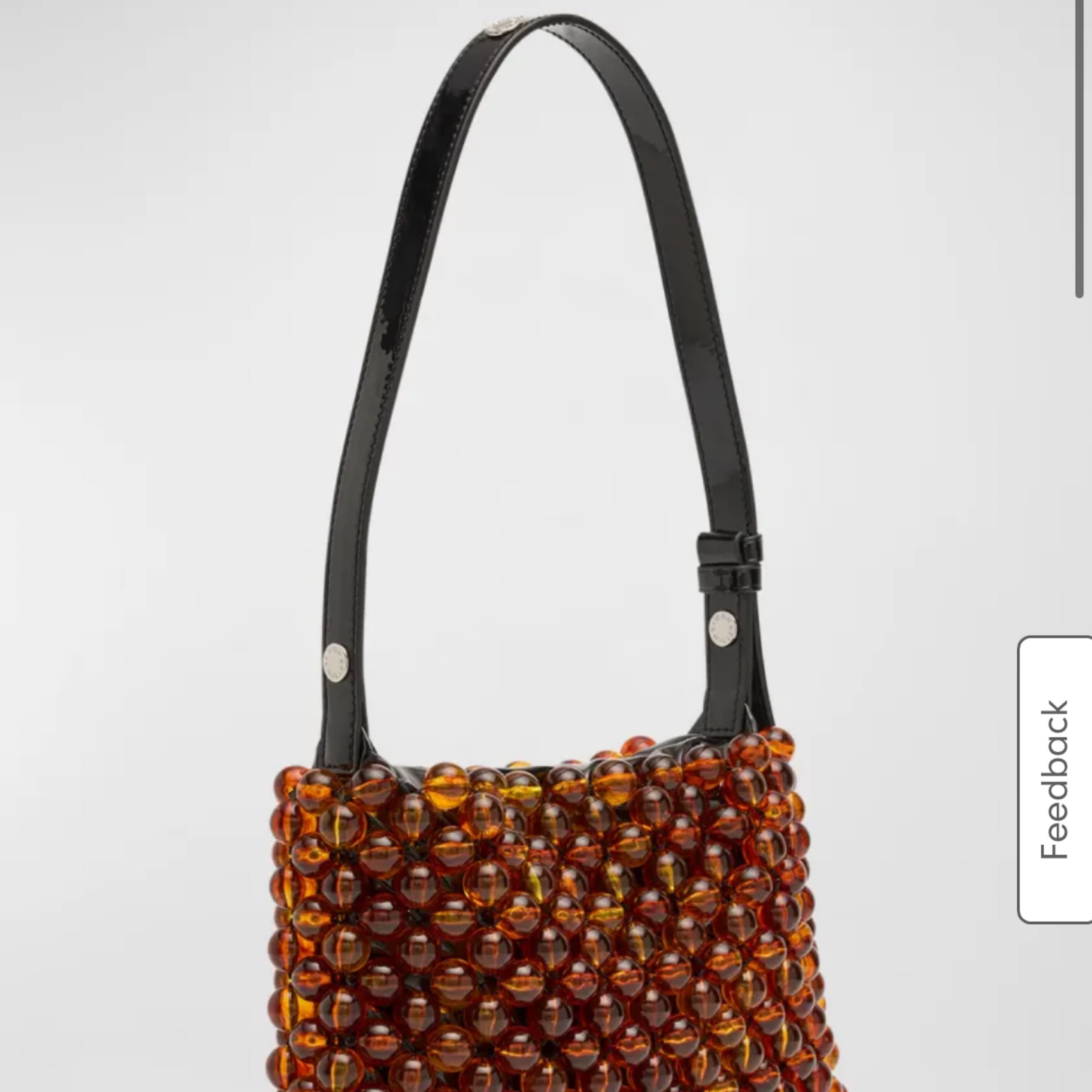 Simon Miller Beaded Shoulder Bag Purse - Image 2