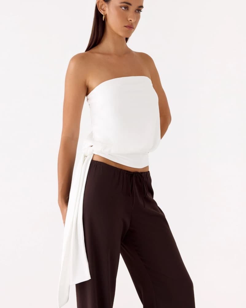 Strapless Tie Top - Image 1