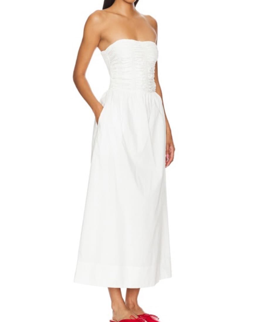 Faithful The Brand White Midi/maxi Dress - Image 2