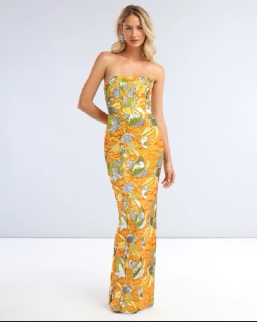 Helsi Sequin Gown 💛 - Image 1