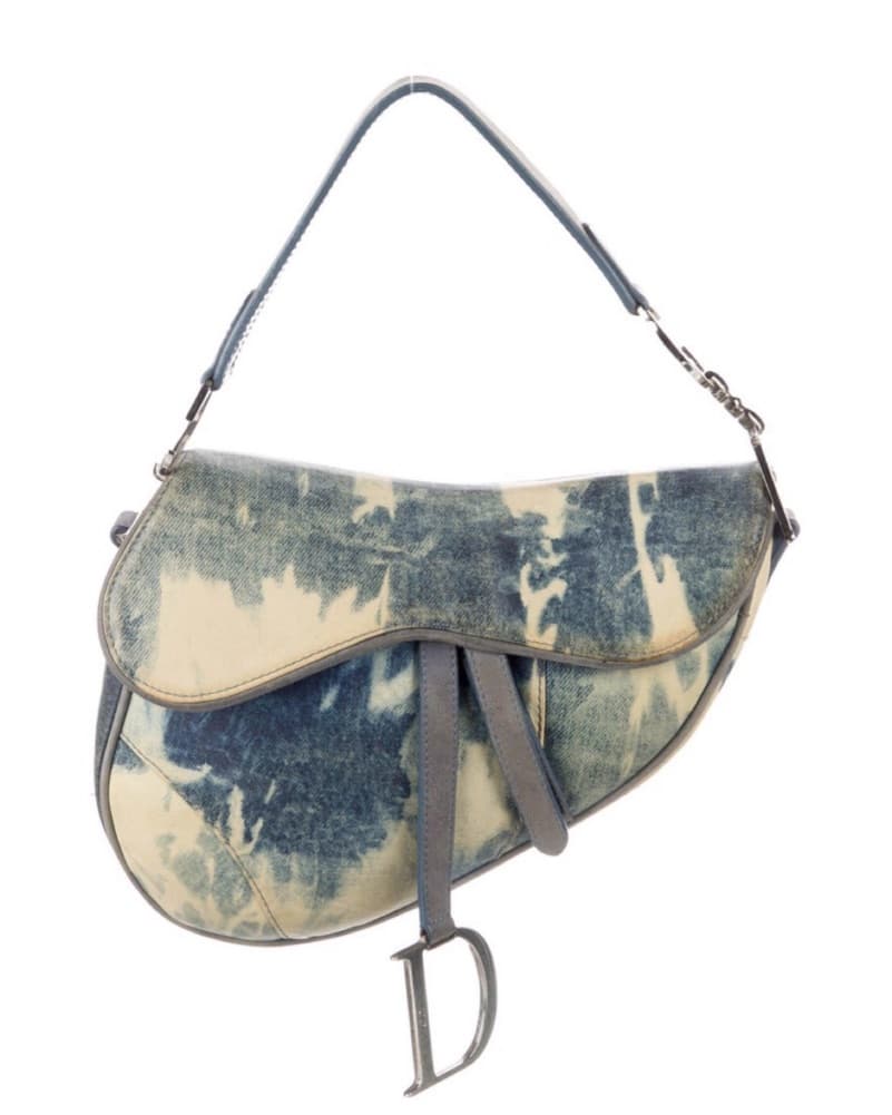 Vintage Christian Dior Saddle Bag - Image 2
