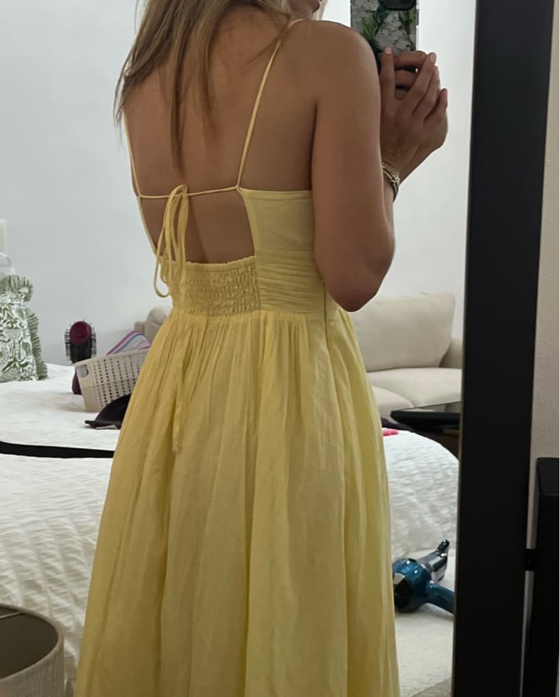 Abercrombie Yellow Dress - Image 2