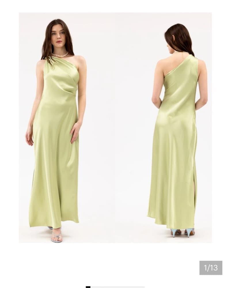 Tanya Taylor Stassi Dress In Parakeet - Image 1