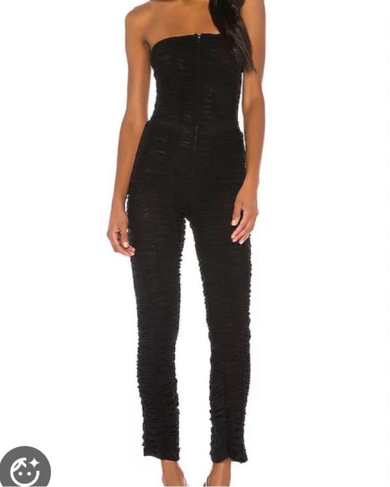 I AM GIA Black Jumpsuit - Image 1