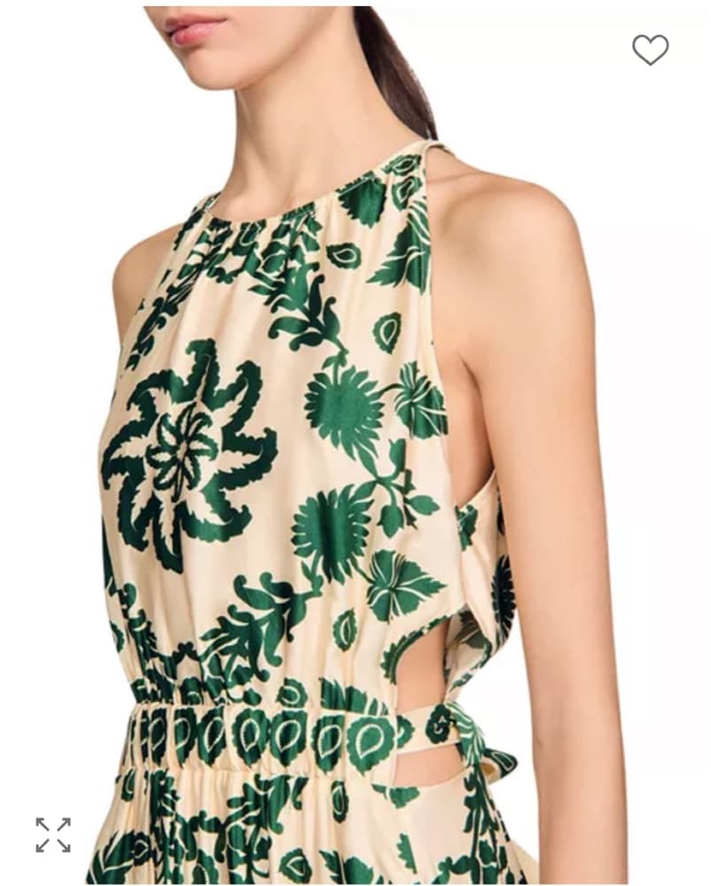 Sandro Cutout Maxi Dress - Image 3