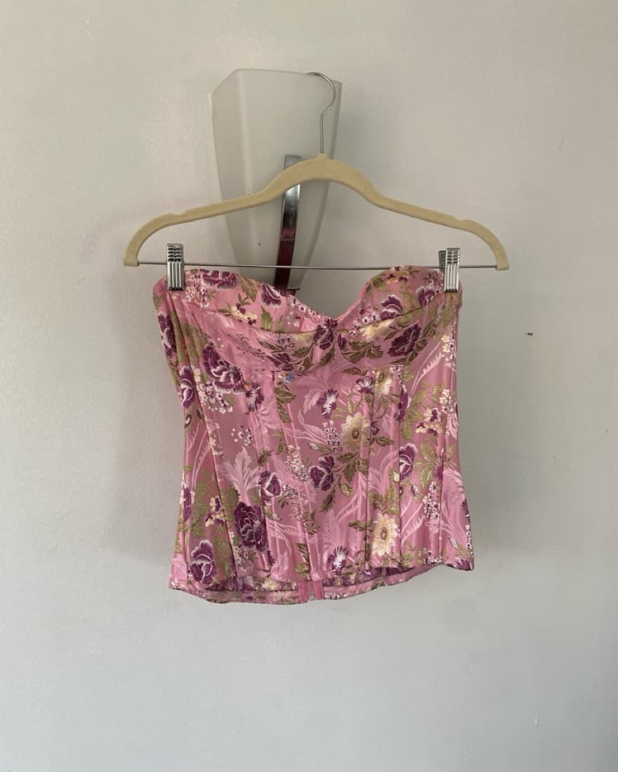 Pretty Little Thing Floral Corset - Image 1