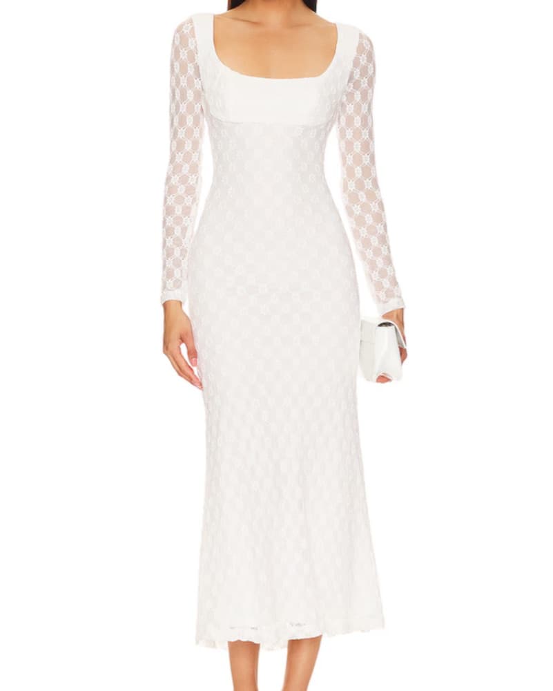 Revolve Bardot Adoni Midi Dress - Image 1